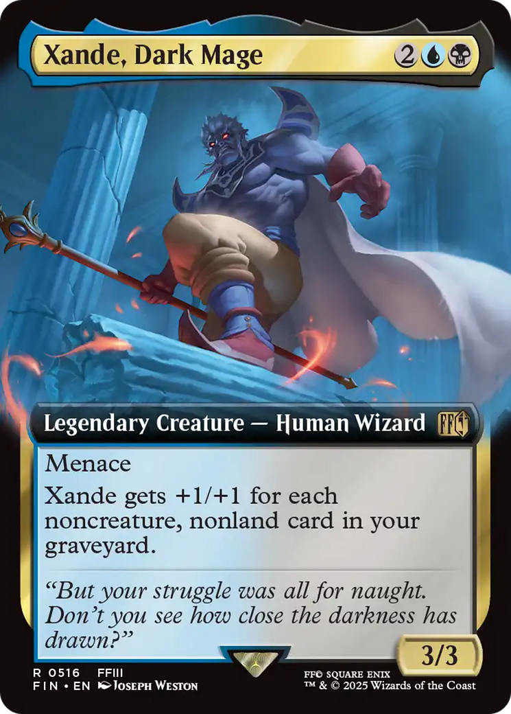 Xande, Dark Mage (Extended Art) [FINAL FANTASY]