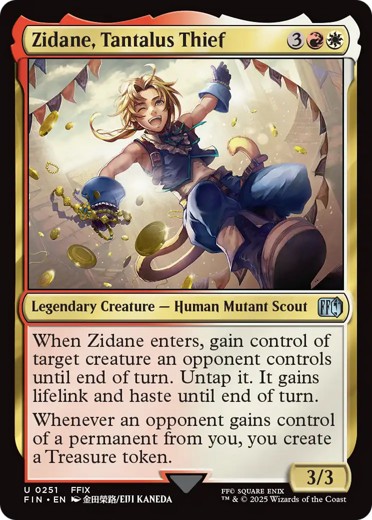Zidane, Tantalus Thief [FINAL FANTASY]