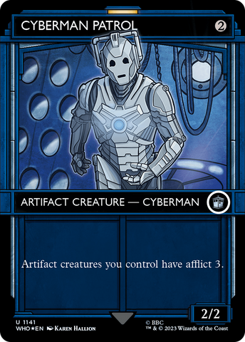 Cyberman Patrol (Showcase) (Surge Foil) [Doctor Who]