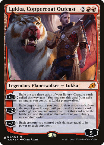 Lukka, Coppercoat Outcast [The List]