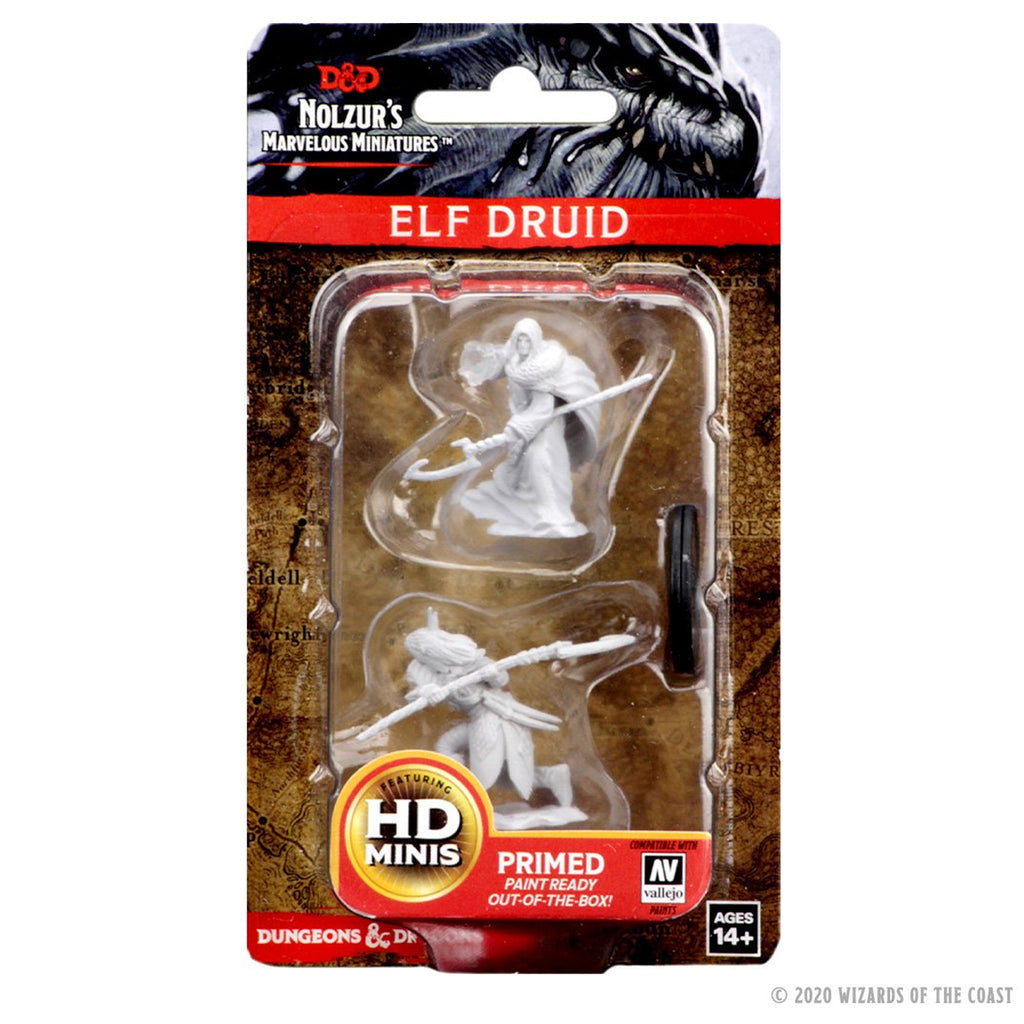 D&D Nolzur`s Marvelous Unpainted Miniatures: W4 Elf Male Druid