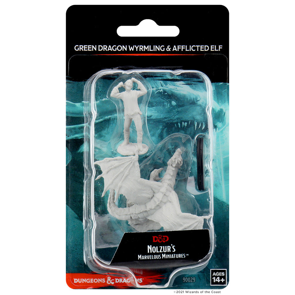 D&D Nolzur`s Marvelous Unpainted Miniatures: W11 Green Dragon Wyrmling