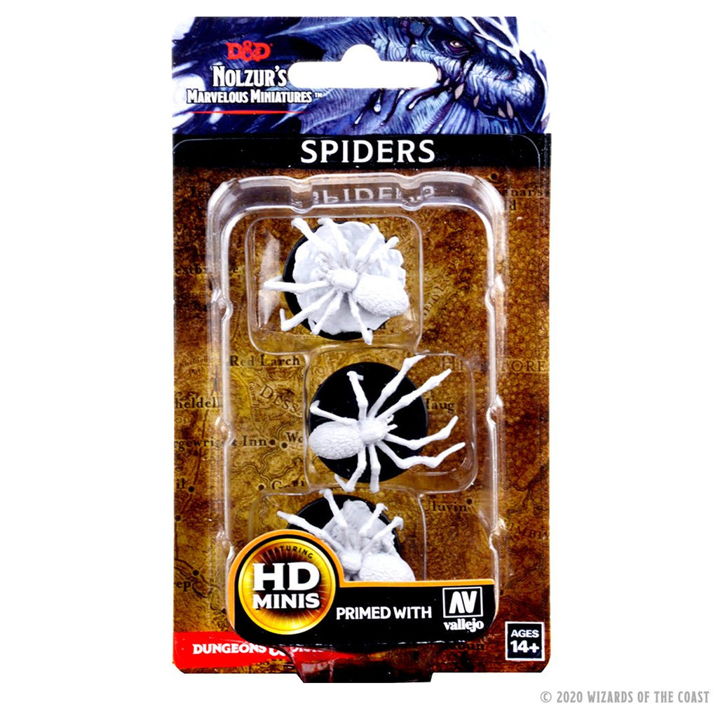 D&D Nolzur`s Marvelous Unpainted Miniatures: W1 Spiders