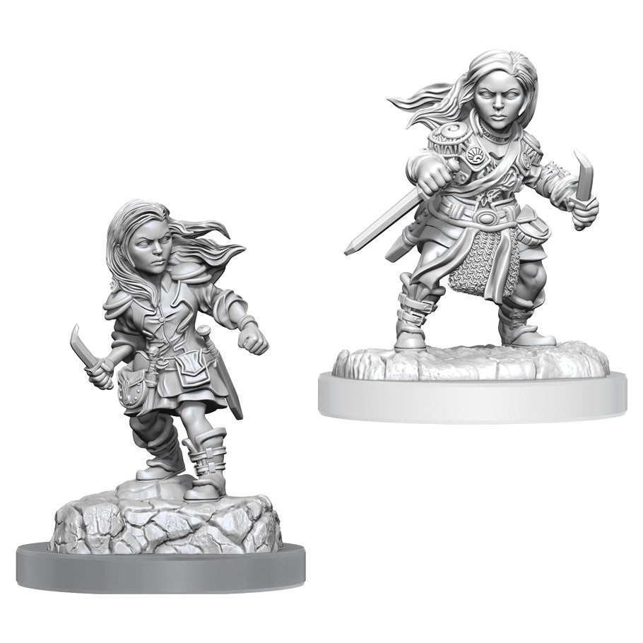 D&D Nolzur`s Marvelous Unpainted Miniatures: W20 Halfling Rogue Female