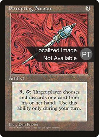 Disrupting Scepter [Fourth Edition (Foreign Black Border)]
