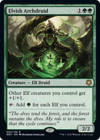 Elvish Archdruid [Game Night: Free-for-All]