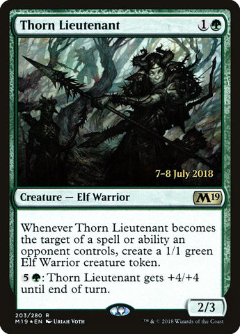 Thorn Lieutenant [Core Set 2019 Prerelease Promos]
