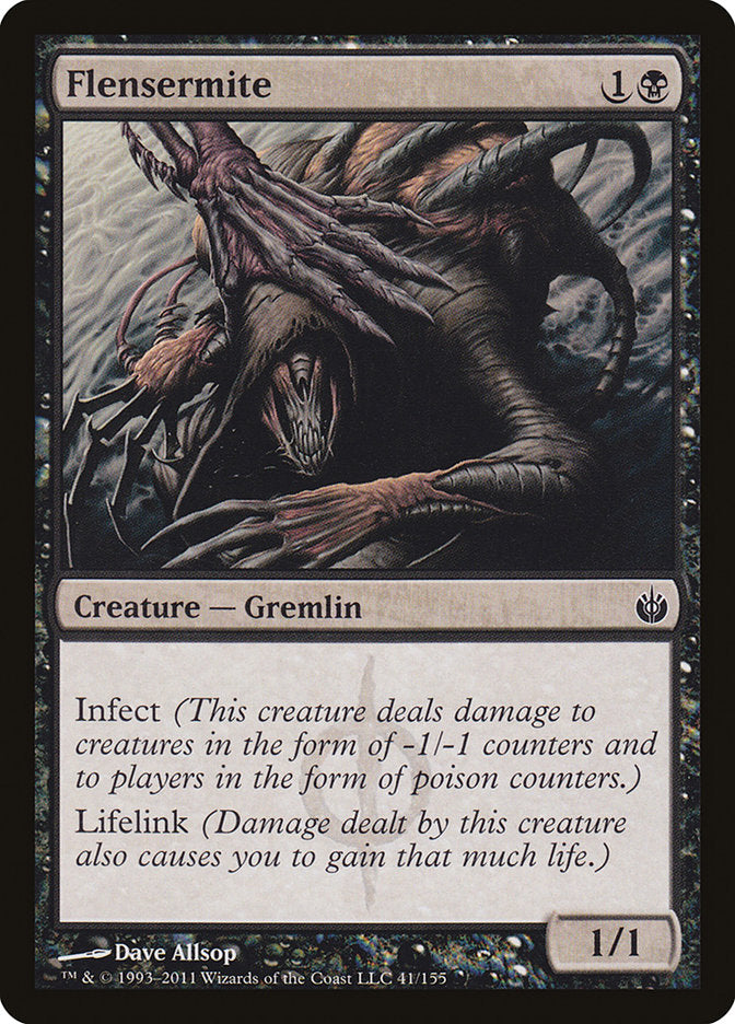 mirrodin besieged mtg card Flensermite [Mirrodin Besieged]