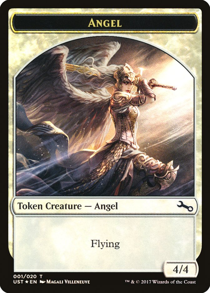 Angel // Angel Double-Sided Token [Unstable Tokens]