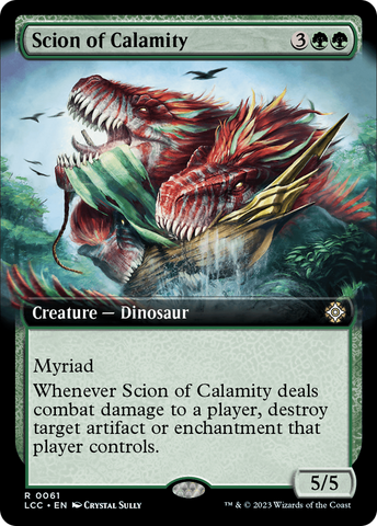 Scion of Calamity (Extended Art) [The Lost Caverns of Ixalan Commander]
