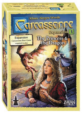 Carcassonne Expansion 3 Princess & The Dragon