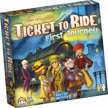 Ticket to Ride First Journey Board Game