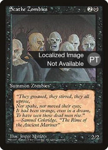 Scathe Zombies [Fourth Edition (Foreign Black Border)]