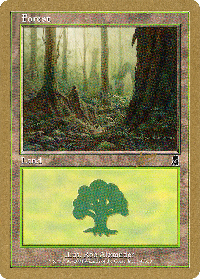 Forest (rl348) (Raphael Levy) [World Championship Decks 2002]