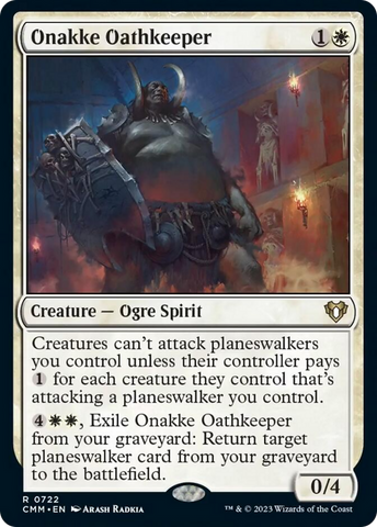 Onakke Oathkeeper [Commander Masters]