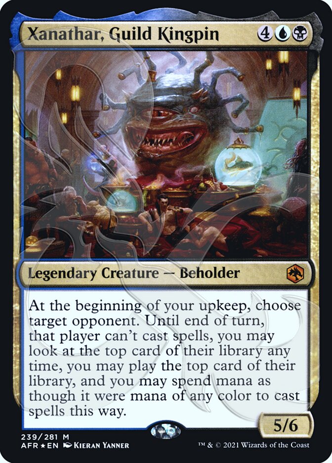 Xanathar, Guild Kingpin (Ampersand Promo) [Dungeons & Dragons: Adventu Xanathar, Guild Kingpin (Ampersand Promo) [Dungeons & Dragons: Adventu
