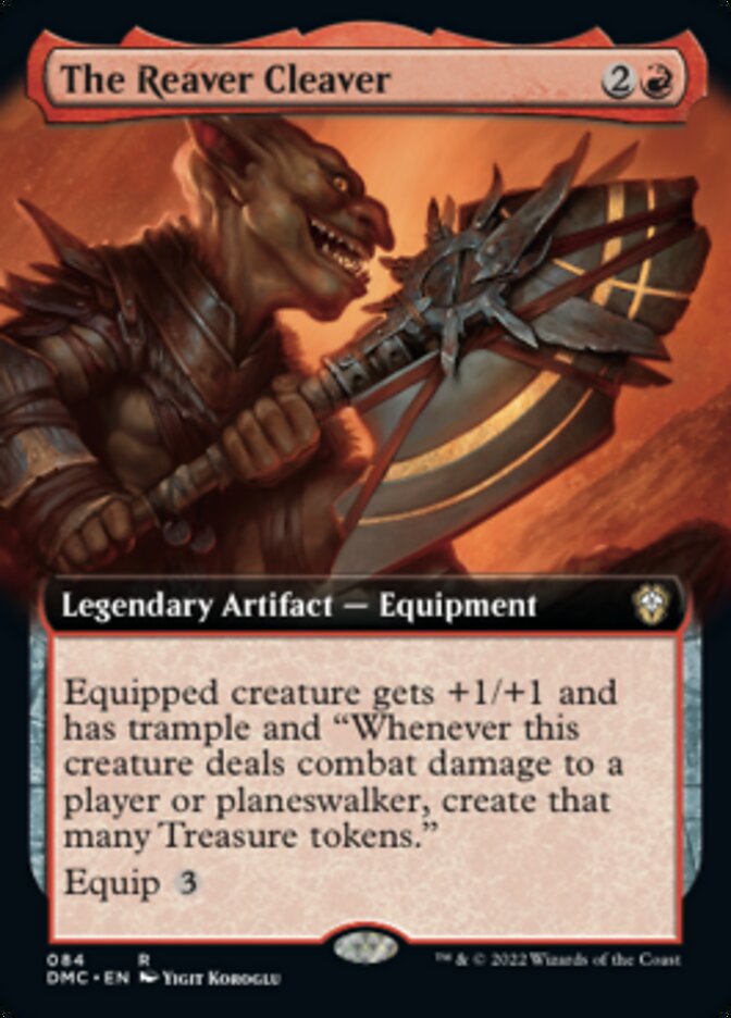 The Reaver Cleaver (Extended Art) [Dominaria United Commander]