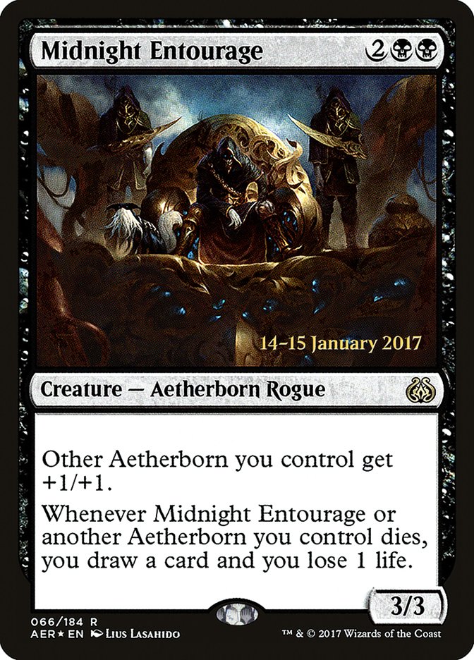 Midnight Entourage [Aether Revolt Prerelease Promos]