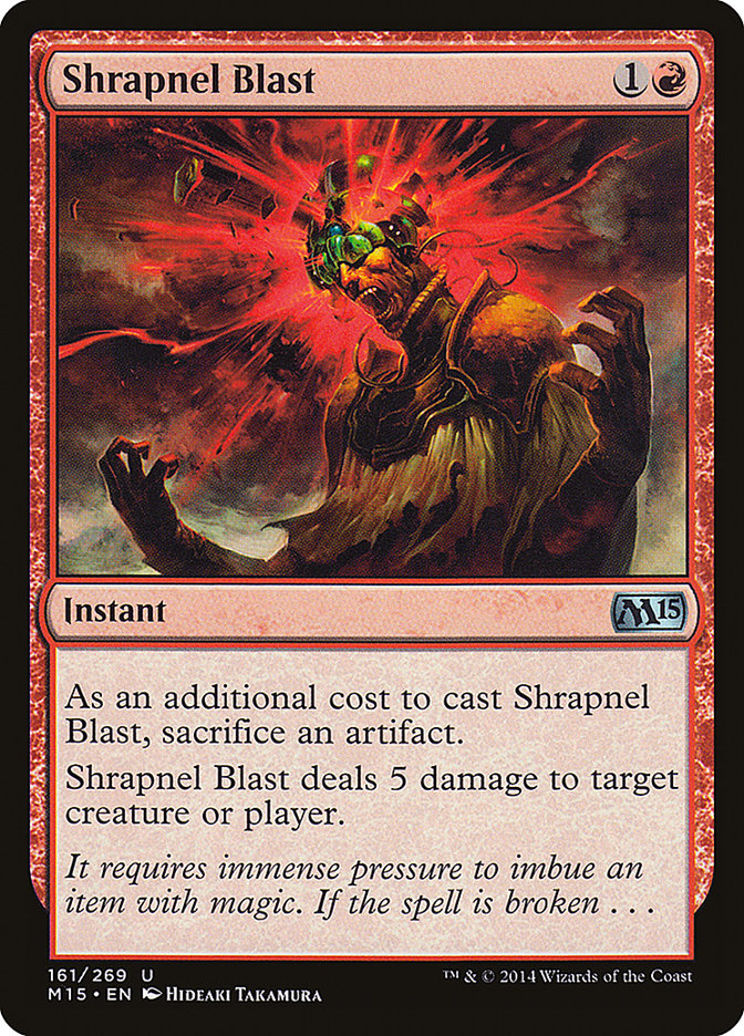 Shrapnel Blast [Magic 2015]