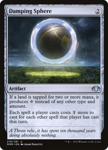 Damping Sphere [Dominaria Remastered]