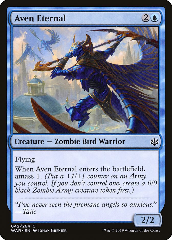 army cards mtg Aven Eternal [War of the Spark]