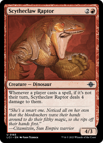 Scytheclaw Raptor [The Lost Caverns of Ixalan]
