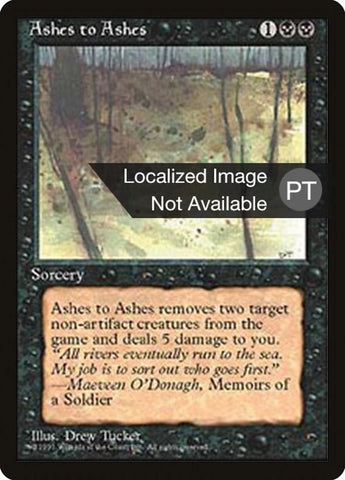 Ashes to Ashes [Fourth Edition (Foreign Black Border)]