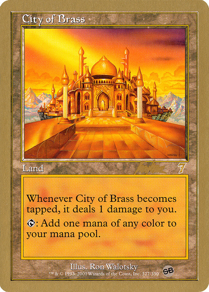 City of Brass (Brian Kibler) (SB) [World Championship Decks 2002]