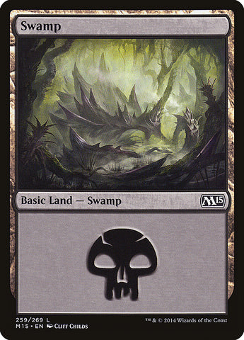 Swamp (259) [Magic 2015]