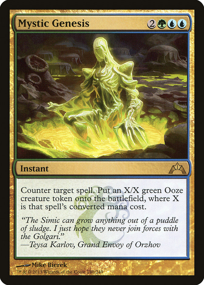 mtg gatecrash card price list Mystic Genesis [Gatecrash]