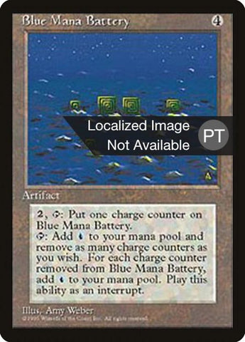 Blue Mana Battery [Fourth Edition (Foreign Black Border)]