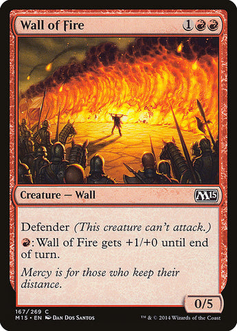 Wall of Fire [Magic 2015]