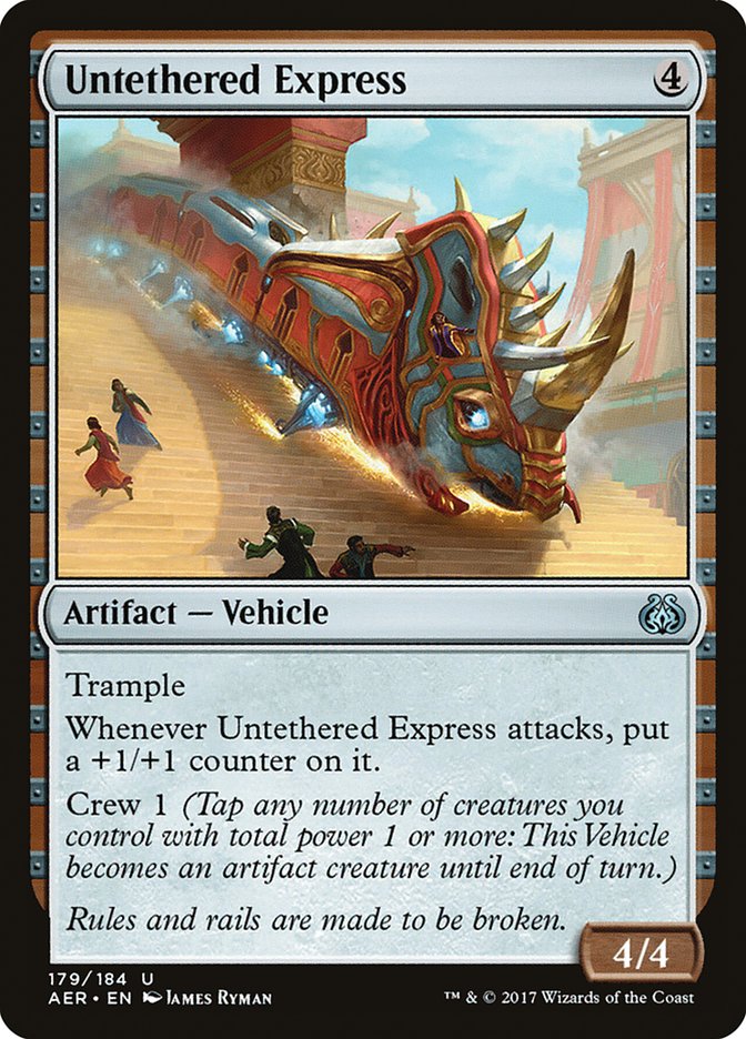 mtg cards aether revolt Untethered Express [Aether Revolt]