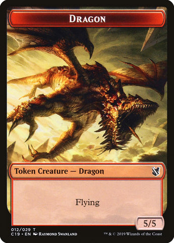 Dragon Token [Commander 2019 Tokens]