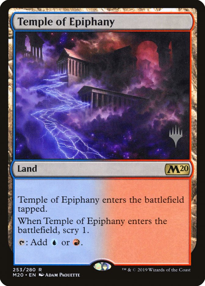 Temple of Epiphany (Promo Pack) [Core Set 2020 Promos]
