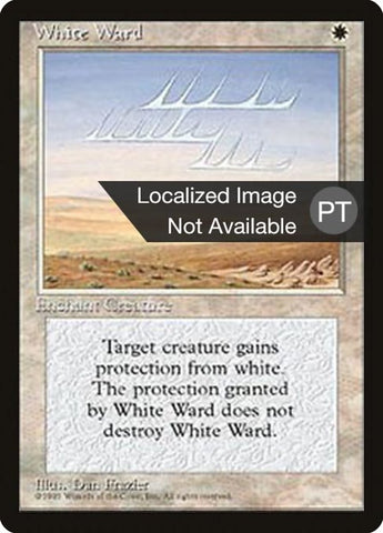 White Ward [Fourth Edition (Foreign Black Border)]