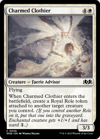 Charmed Clothier [Wilds of Eldraine]