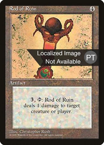 Rod of Ruin [Fourth Edition (Foreign Black Border)]