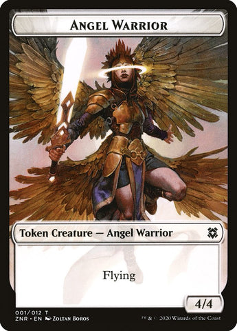 Angel Warrior Token [Zendikar Rising Tokens]