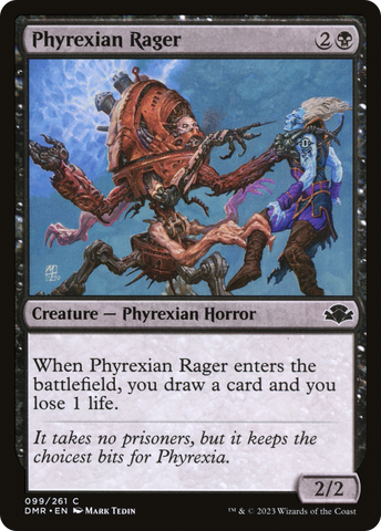 Phyrexian Rager [Dominaria Remastered]