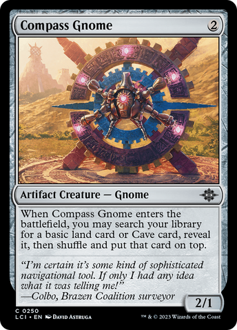 Compass Gnome [The Lost Caverns of Ixalan]