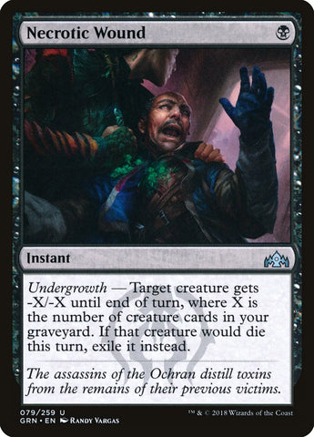 Necrotic Wound [Guilds of Ravnica]