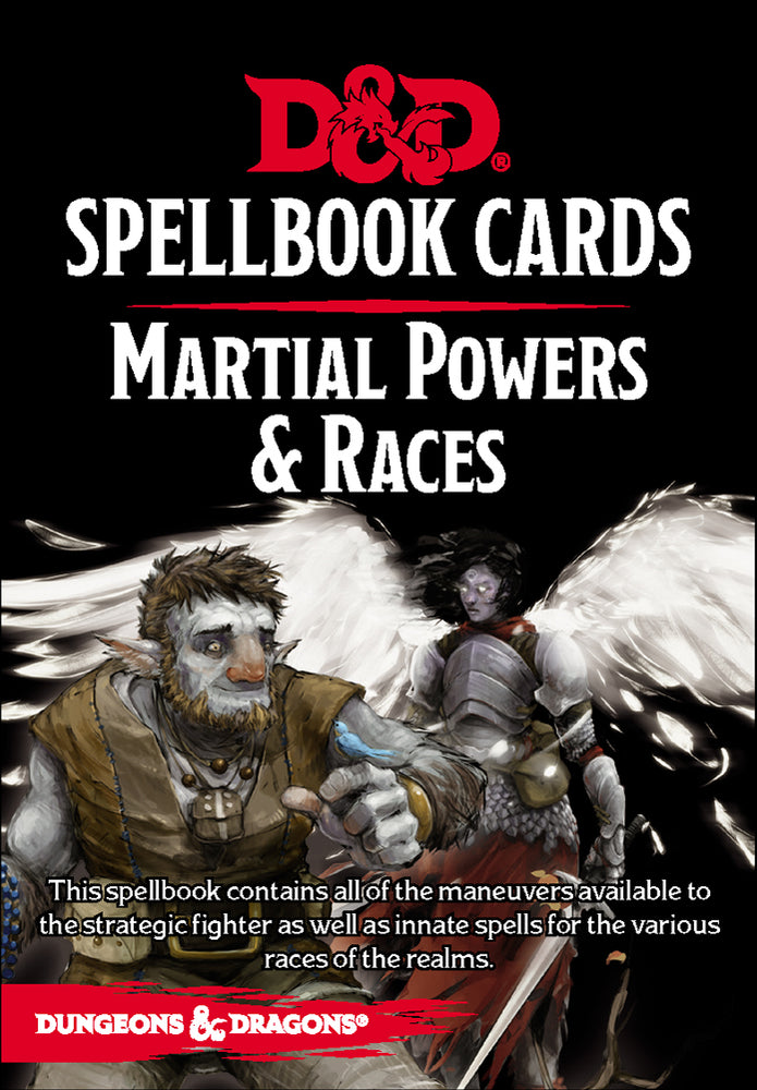 D&D Spellbook Cards - Martial Deck (61 cards)