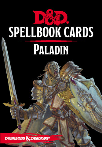 D&D Spellbook Cards - Paladin Deck (69 cards)