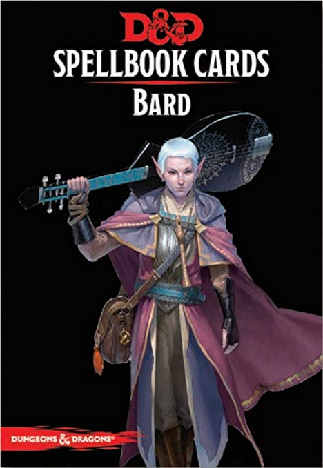 D&D Spellbook Cards - Bard Deck (128 cards)