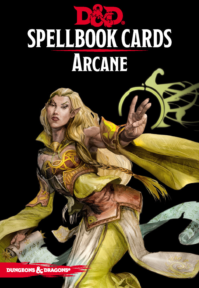 D&D Spellbook Cards - Arcane Deck (253 cards)