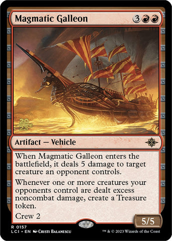 Magmatic Galleon [The Lost Caverns of Ixalan Prerelease Cards]