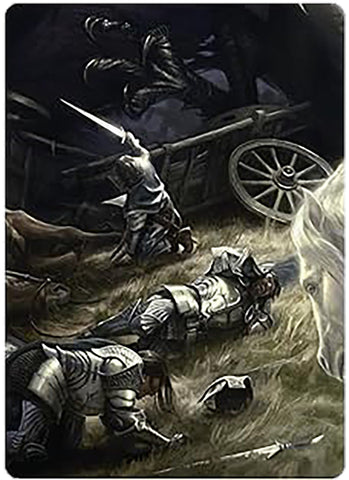 Courageous Resolve Art Card [The Lord of the Rings: Tales of Middle-earth Art Series]