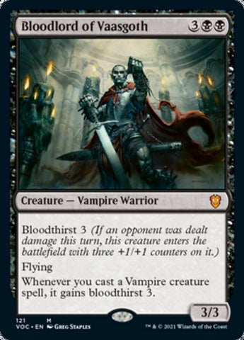 Bloodlord of Vaasgoth [Innistrad: Crimson Vow Commander]