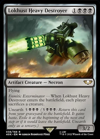Lokhust Heavy Destroyer (Surge Foil) [Warhammer 40,000]